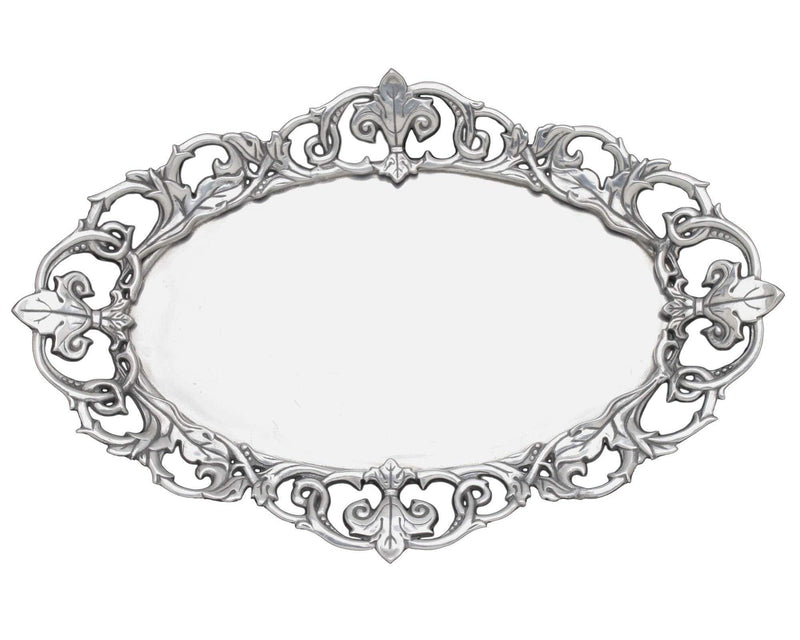 Arthur Court Fleru De Lis Serving Tray