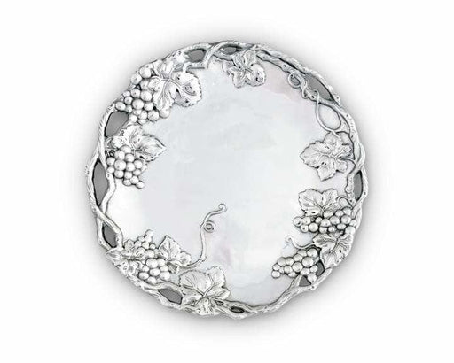 Arthur Court Grape 15" Round Tray