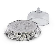 Arthur Court Grape Cake Stand Glass Dome