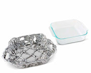 Arthur Court Grape Casserole w/2Quart Square Pyrex