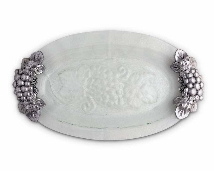 Arthur Court Grape Glass Platter