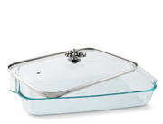 Arthur Court GRAPE LID WITH PYREX 3 QUART BAKING DISH