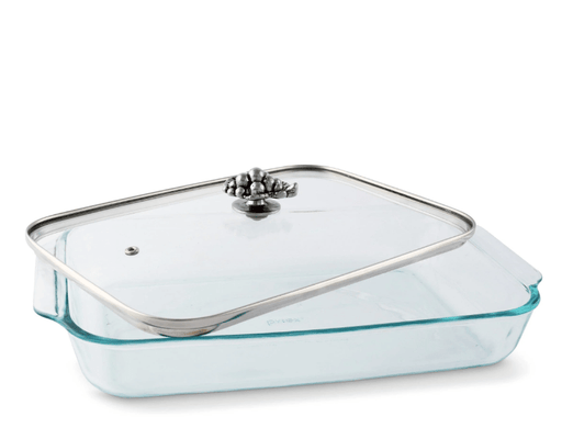 Arthur Court GRAPE LID WITH PYREX 3 QUART BAKING DISH
