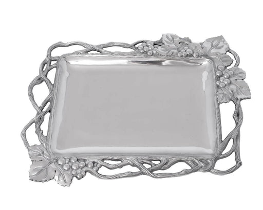 Arthur Court Grape Open Vine Large Rect Tray