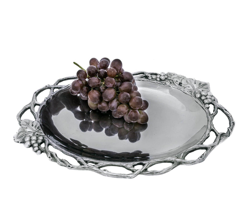 Arthur Court Grape open vine Tray