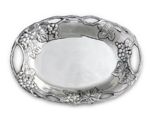 Arthur Court Grape Oval Tray