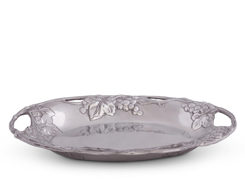 Arthur Court Grape Oval Tray