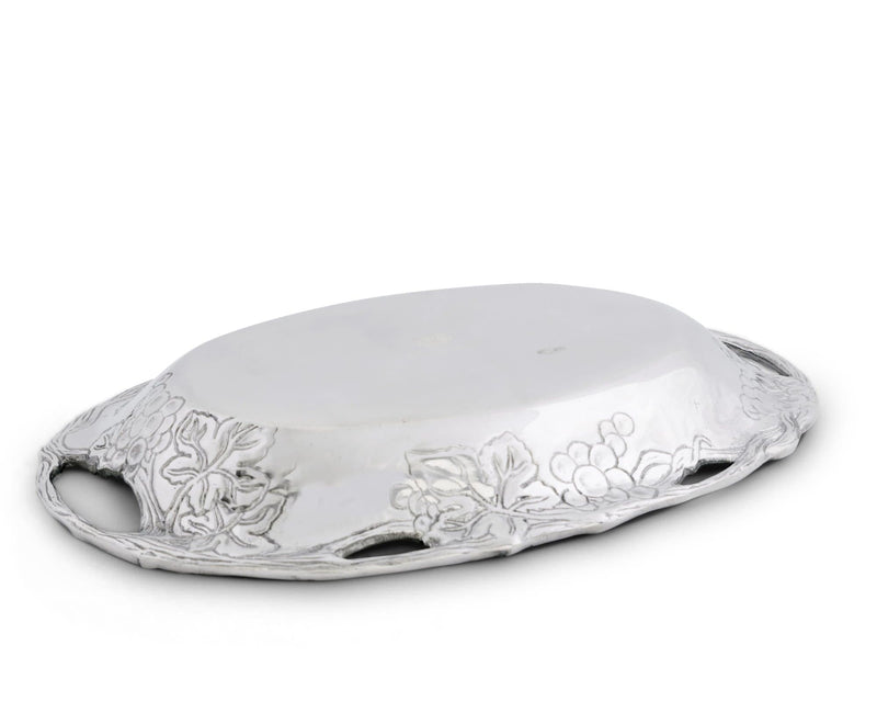 Arthur Court Grape Oval Tray