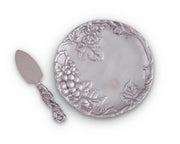 Arthur Court Grape Plate with Cheese Server