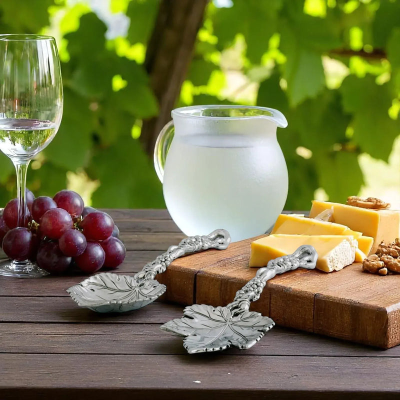 Arthur Court Serving Spoons Grapevine Serving Set