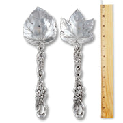 Arthur Court Serving Spoons Grapevine Serving Set