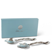 Arthur Court Serving Spoons Grapevine Serving Set