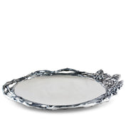 Arthur Court Serving Tray Grape Open Vine Large Round Tray