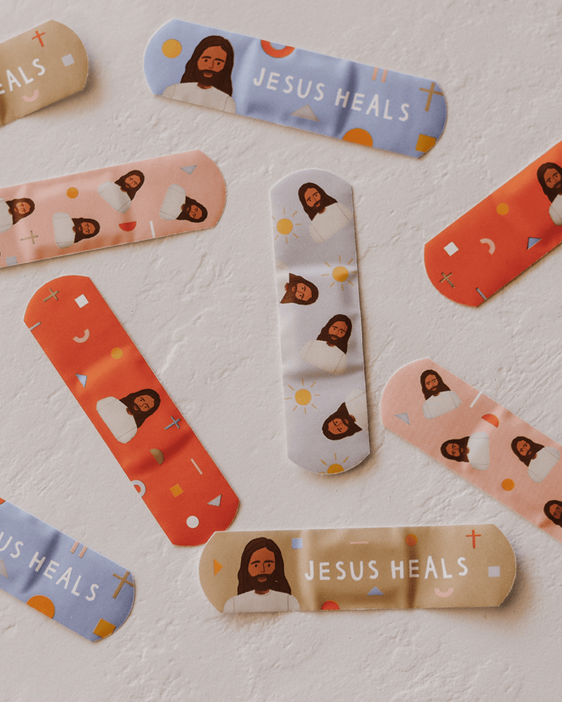 Be A Heart Baby Jesus Heals Bandages