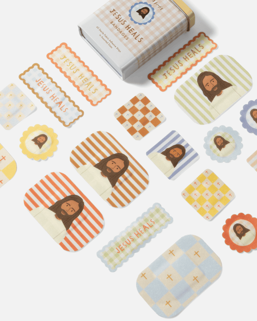 Be A Heart Baby Jesus Heals Bandages® – Assorted Fabric Cottage Collection