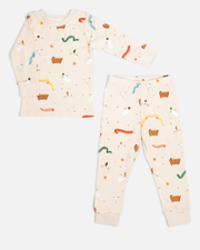 Be A Heart Kids Baby Jesus Christmas Long John Pajamas: 3T