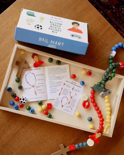 Be A Heart Kids Blessed Carlo Acutis Rosary Kit