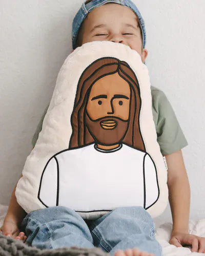 Be A Heart Kids Jesus Pillow