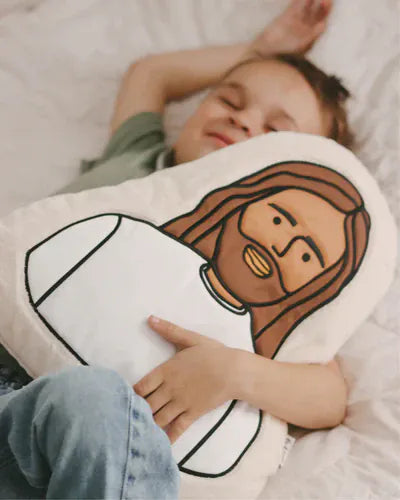 Be A Heart Kids Jesus Pillow