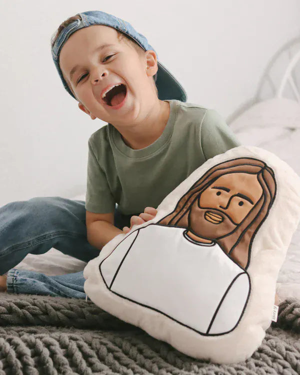 Be A Heart Kids Jesus Pillow
