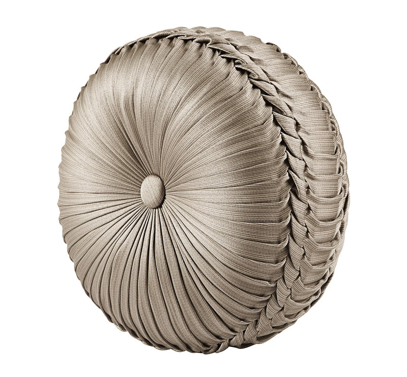 Beaumont Tufted Round Decorative Throw Pillow