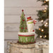 Bethany Lowe Bethany Lowe / Johanna Parker Christmas Happy Snowman on Box by Bethany Lowe Designs