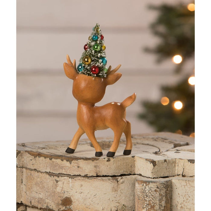 Bethany Lowe Bethany Lowe / Johanna Parker Christmas Merry & Bright Standing Reindeer by Bethany Lowe Designs