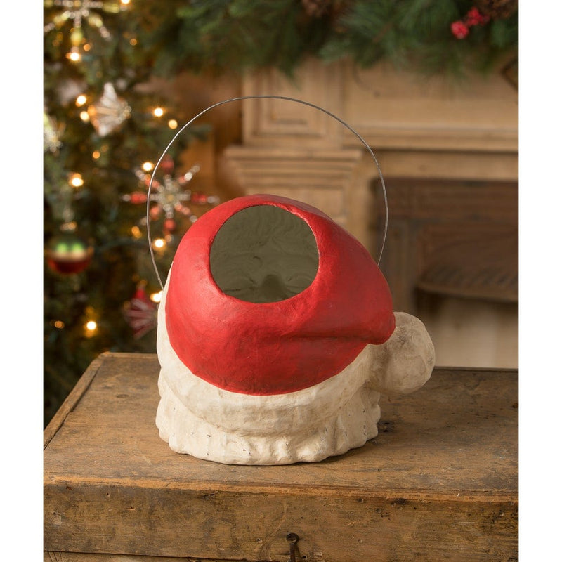 Bethany Lowe Bethany Lowe / Johanna Parker Christmas Vintage Santa Bucket by Bethany Lowe Designs