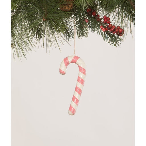 Bethany Lowe Christmas Hot Pink Candy Cane Ornament by Bethany Lowe Designs