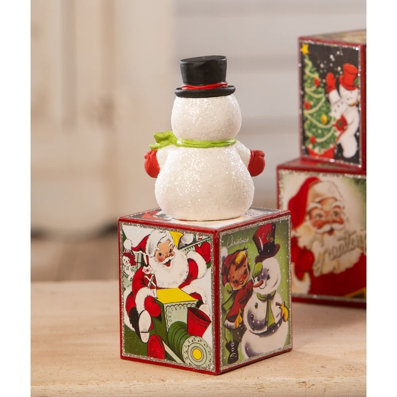 Bethany Lowe Christmas Lil Snowman by Bethany Lowe Designs