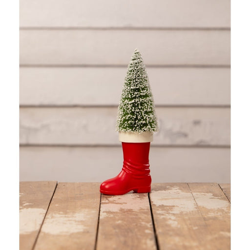 Bethany Lowe Christmas Medium Santa Boot with BB Tree by Bethany Lowe Designs