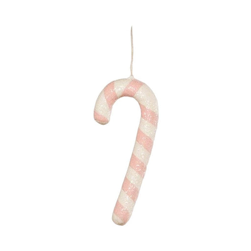 Bethany Lowe Christmas Pink Candy Cane Ornament by Bethany Lowe Designs