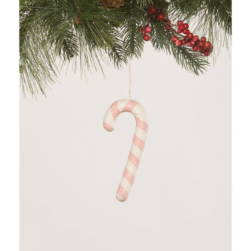 Bethany Lowe Christmas Pink Candy Cane Ornament by Bethany Lowe Designs