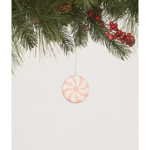 Bethany Lowe Christmas Pink Peppermint Ornament by Bethany Lowe Designs