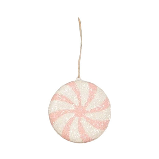 Bethany Lowe Christmas Pink Peppermint Ornament by Bethany Lowe Designs