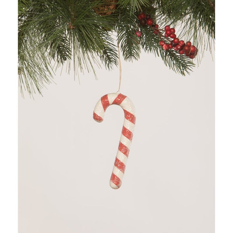 Bethany Lowe Christmas Red Candy Cane Ornament by Bethany Lowe Designs