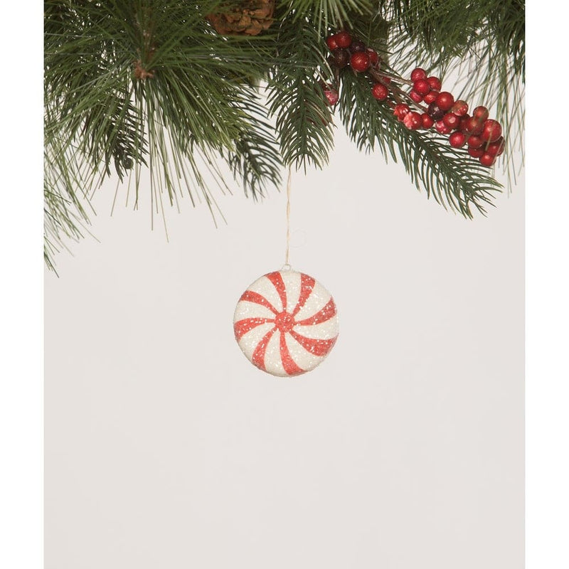 Bethany Lowe Christmas Red Peppermint Ornament by Bethany Lowe Designs