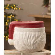 Bethany Lowe Christmas Retro Winking Santa Bucket by Bethany Lowe Designs