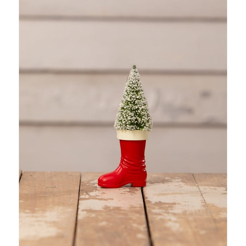 Bethany Lowe Christmas Santa Boot with BB Tree Ornament by Bethany Lowe Designs