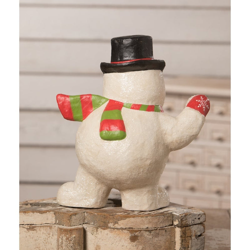 Bethany Lowe Christmas Snowball Fight Snowman by Bethany Lowe Designs
