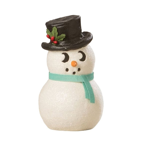 Bethany Lowe Christmas Snowman Luminary Peeking by Bethany Lowe Designs