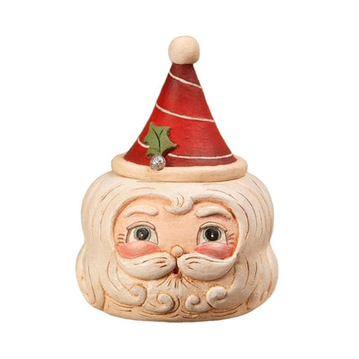 Bethany Lowe Christmas St. Nick Hollow Head Container by Bethany Lowe Designs