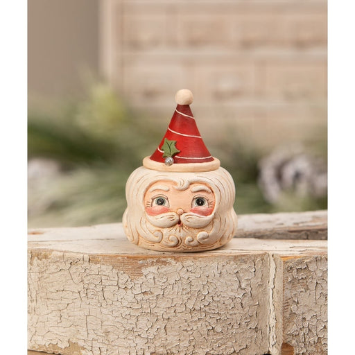 Bethany Lowe Christmas St. Nick Hollow Head Container by Bethany Lowe Designs