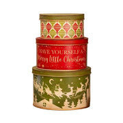 Bethany Lowe Christmas Vintage Christmas Tins S3 by Bethany Lowe Designs