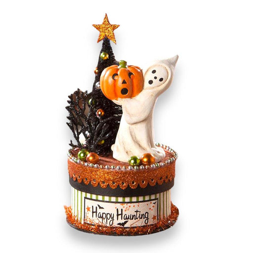 Bethany Lowe Collectible Figurines Happy Haunting Ghost On Box by Bethany Lowe Designs