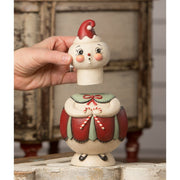 Bethany Lowe figurine Double Cane Candice Jolly Jar by Johanna Parker for Bethany Lowe