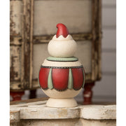 Bethany Lowe figurine Double Cane Candice Jolly Jar by Johanna Parker for Bethany Lowe