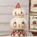 Bethany Lowe figurine Frosty Finial Stack Container by Johanna Parker for Bethany Lowe