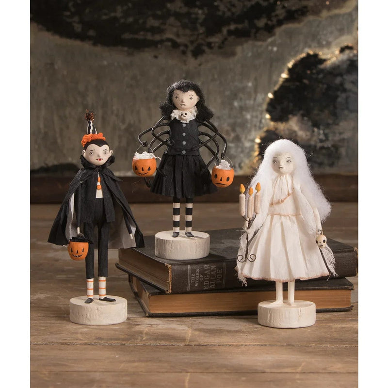 Bethany Lowe figurine Ghostie Girl With Candelabra by Bethany Lowe Designs