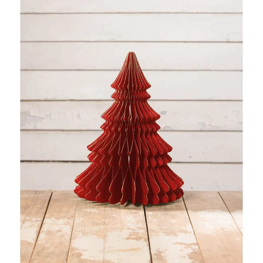 Bethany Lowe figurine Honeycomb Red Tree Large by Bethany Lowe Designs